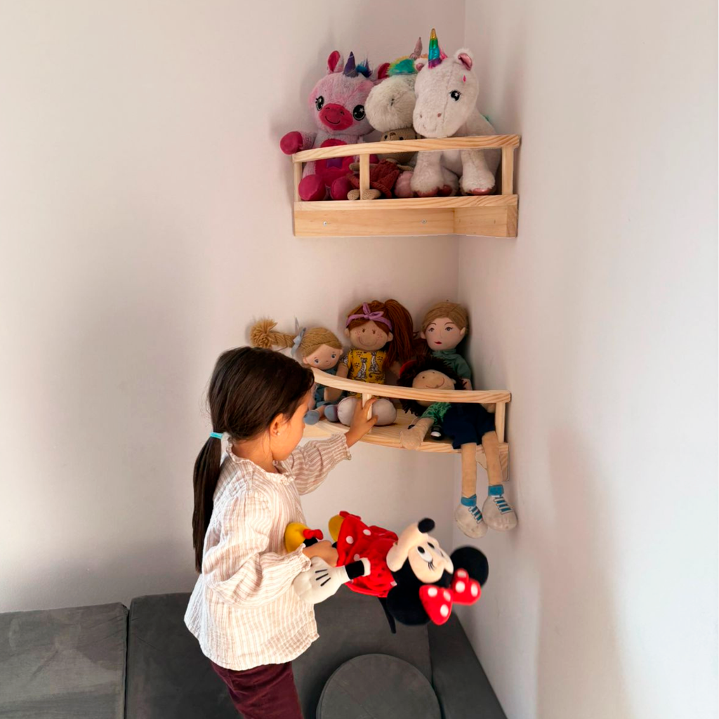 Repisas Peluche Natural