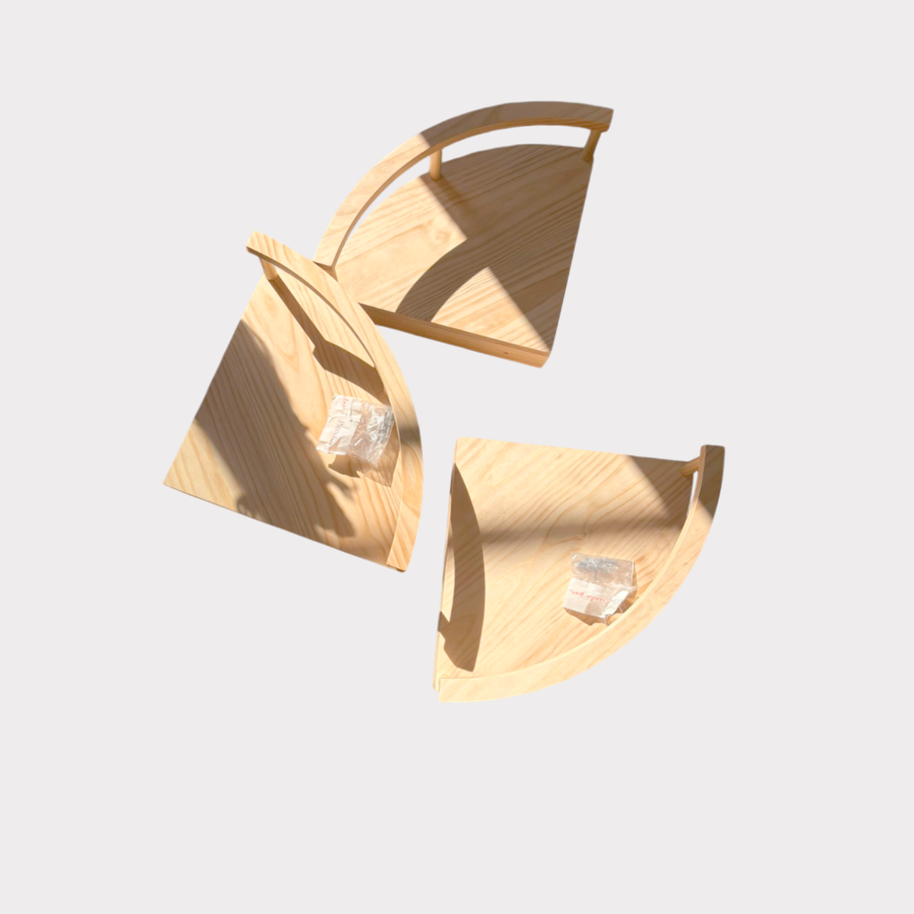 Repisas Peluche Natural